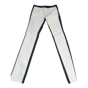 Stylish Navy and White Ponte Pants